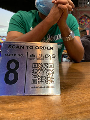 Scan to order